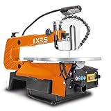 IXES Dekupiersäge IX-DKS1600 Modellbausäge | 120W Leistung | 50mm Schnitthöhe | flexible...