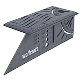 wolfcraft I 3D-Gehrungswinkel I 5208000 I zum Bearbeiten von dreidimensionalen Werkstücken I...