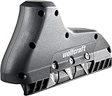 wolfcraft 3-fach Kantenhobel 4009000 – Trockenbau Hobel mit Dreifachklinge zum Anschrägen von...